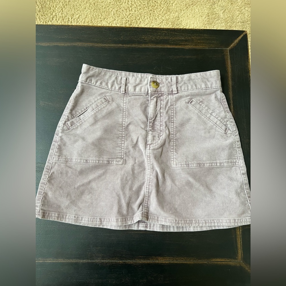 American Eagle Stretch High Rise A-line Skirt
